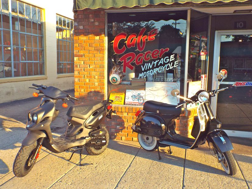 Cafe Ypsi - Vintage Motorcycle & Repair. Now selling Genuine